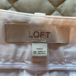 Women's White Capris Pants